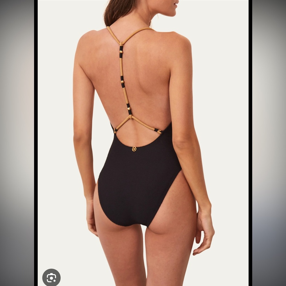VIX Swimsuit Black Large - Picture 2 of 8
